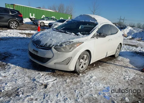 2015 Hyundai Elantra Se z USA, uszkodzony, nr VIN 5NPDH4AE9FH582719